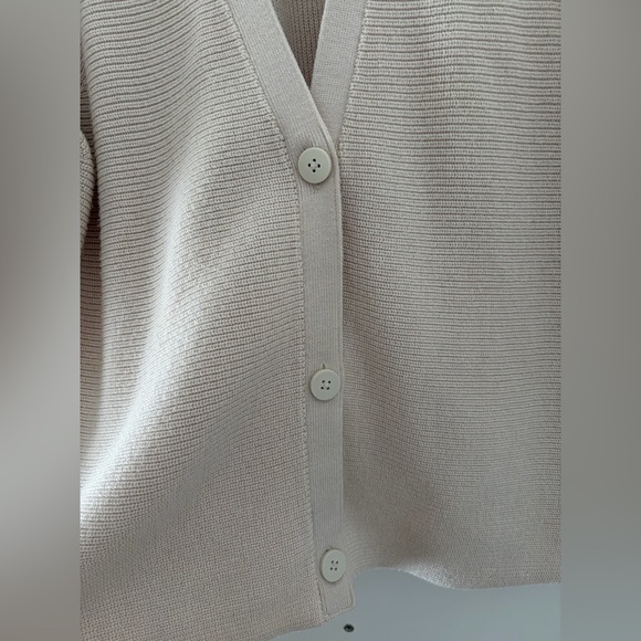 Lululemon Merino Wool-Blend White Opal Cardigan - Picture 9 of 10